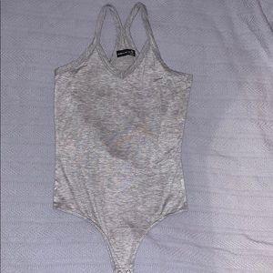 Grey bodysuit